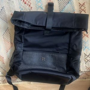 Sweaty Betty Roll Top Backpack like new!